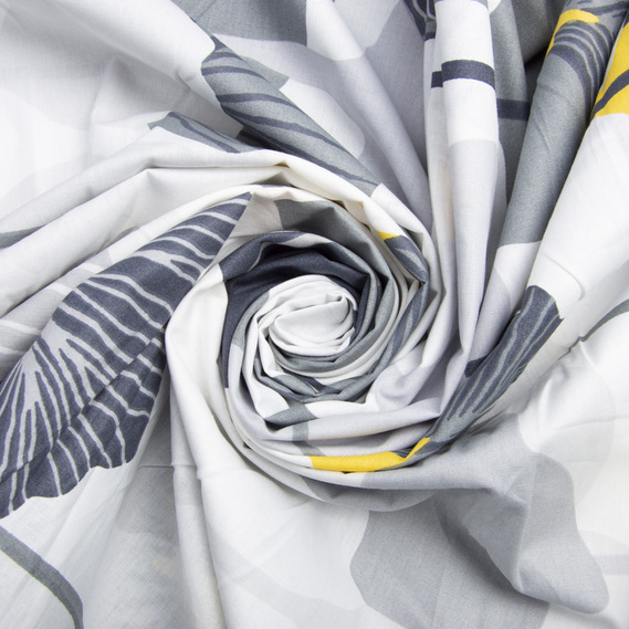 Тканина бязь ранфорс для постільної білизни, бавовна, 130 гр/м2, 240 см квітка, фото 1