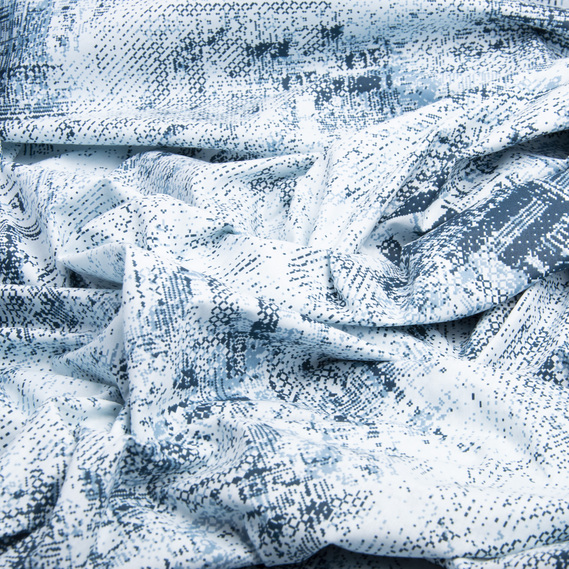 Тканина бязь ранфорс для постільної білизни, бавовна, 130 гр/м2, 240 см фон блакитний, фото 4 Тканина бязь ранфорс для постільної білизни, бавовна, 130 гр/м2, 240 см фон блакитний, фото 4