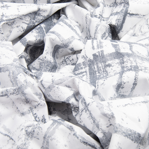 Ranfors coarse calico fabric штрих сірий, фото 2 Ranfors coarse calico fabric штрих сірий, фото 2