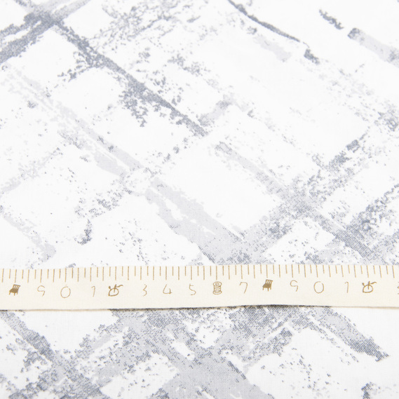 Ranfors coarse calico fabric штрих сірий, фото 5 Ranfors coarse calico fabric штрих сірий, фото 5