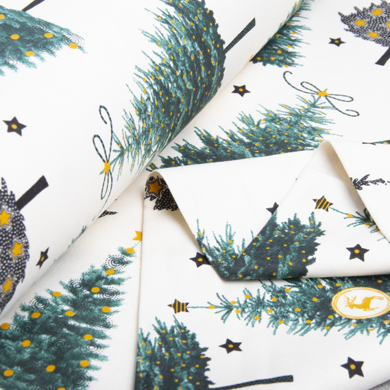 The decorative fabric Premier Dark ялинка т/зелена, фото 3