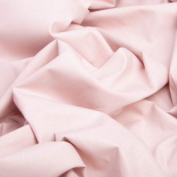 Тканина бязь ранфорс для постільної білизни, бавовна 130 гр/м2, 240 см V-65 пудра, фото 2