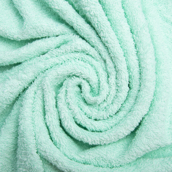 Terry cloth cotton 430 g/m2 св/бірюза, фото 1