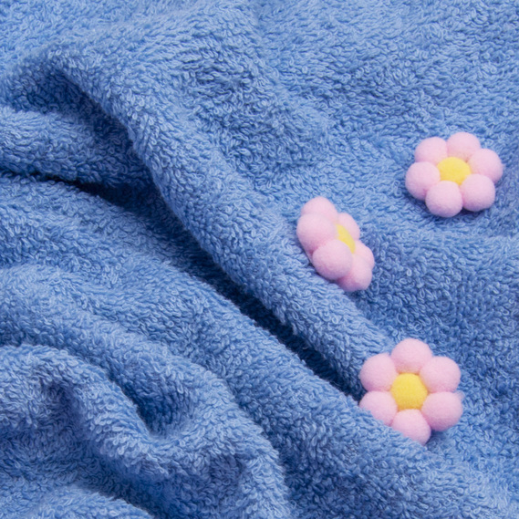 Махрове полотно бавовна 430 гр/м2, махра, бавовна, тканина рушникова, для халатів, махрова натуральна блакитне №2, фото 3 Махрове полотно бавовна 430 гр/м2, махра, бавовна, тканина рушникова, для халатів, махрова натуральна блакитне №2, фото 3