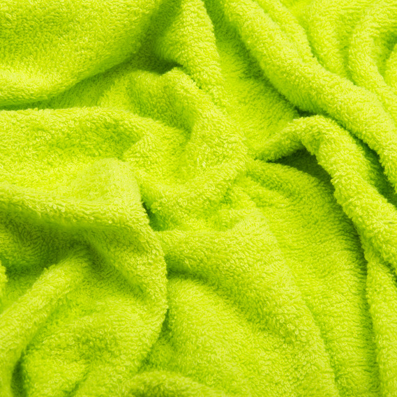 Махровое полотно хлопковое 430 гр/м2, махра, хлопок, ткань полотенечная, для халатов, махровая, натуральная неон салат, фото 2