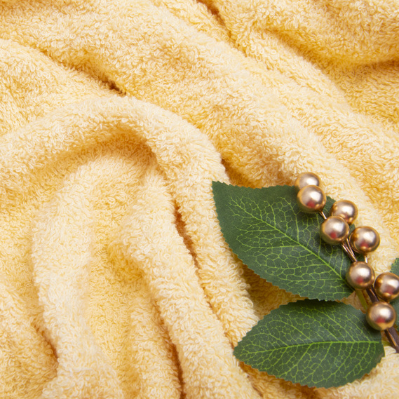 Махрове полотно бавовна 430 гр/м2, махра, бавовна, тканина рушникова, для халатів, махрова натуральна ваніль , фото 3