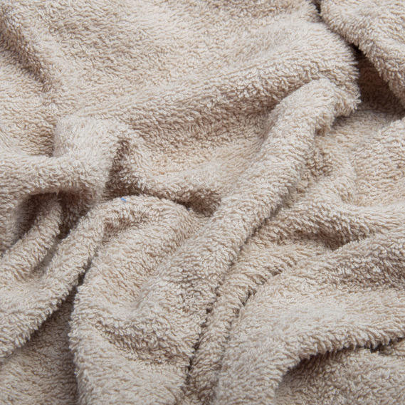 Terry cloth cotton 430 g/m2 айворі, фото 2