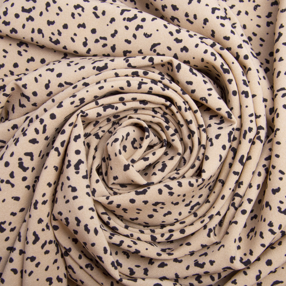 Dress fabric Super Soft лео пісок, фото 1