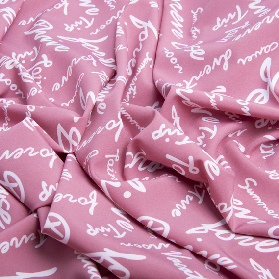 Тканина плательна Super Soft drive пудра, фото 2