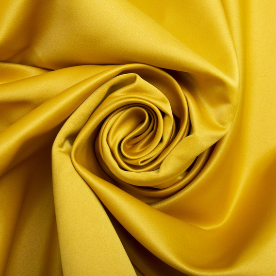 Ткань тафта свадебная гірчиця, фото 1