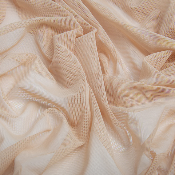 The fabric is stretch mesh беж, фото 2