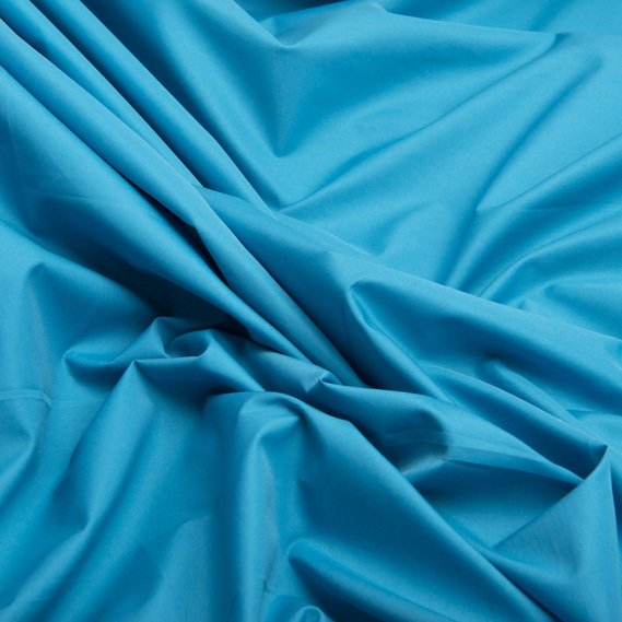 The fabric is Fortuna bright blue, фото 2