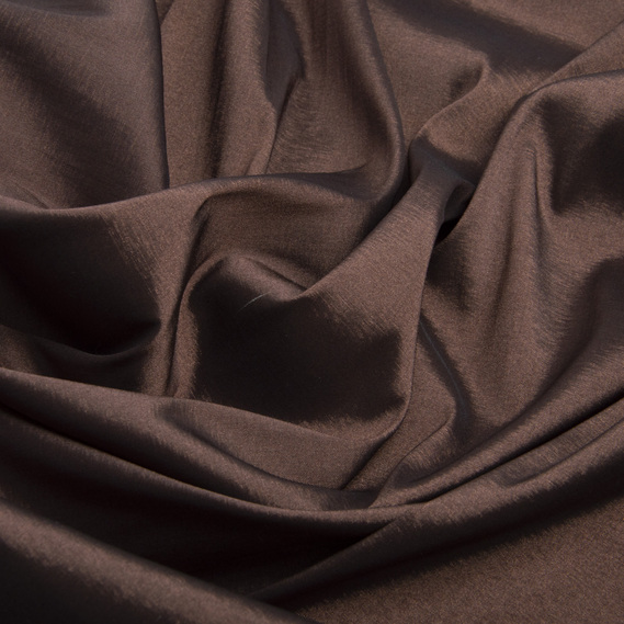 The fabric is plain stretch taffeta шоколад, фото 2 The fabric is plain stretch taffeta шоколад, фото 2