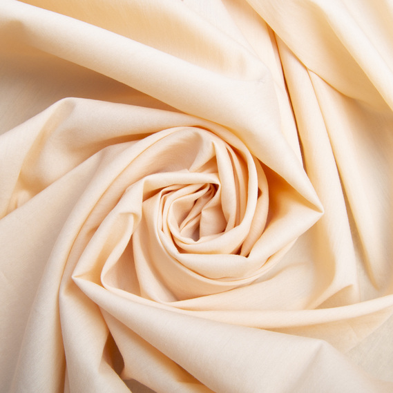 The fabric is solid poplin V-59 ніжний абрикос, фото 1 The fabric is solid poplin V-59 ніжний абрикос, фото 1