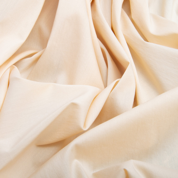Ткань поплин однотонный V-59 ніжний абрикос, фото 2