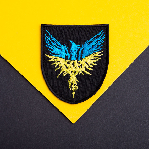 Phoenix Velcro Patch, 8x9.5 cm, фото 8