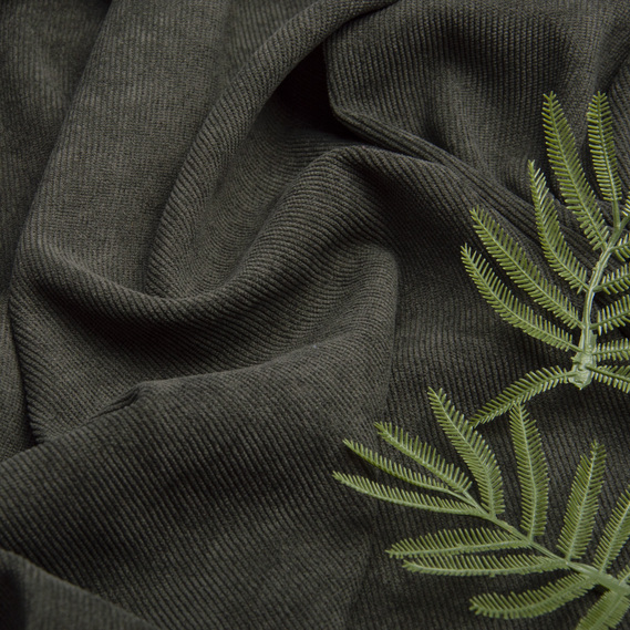 Ткань вельвет Кентукки V-1163 т/хакі, фото 4