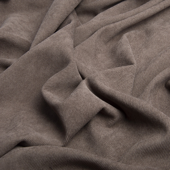 Kentucky velvet fabric V-1588 коричневий, фото 2