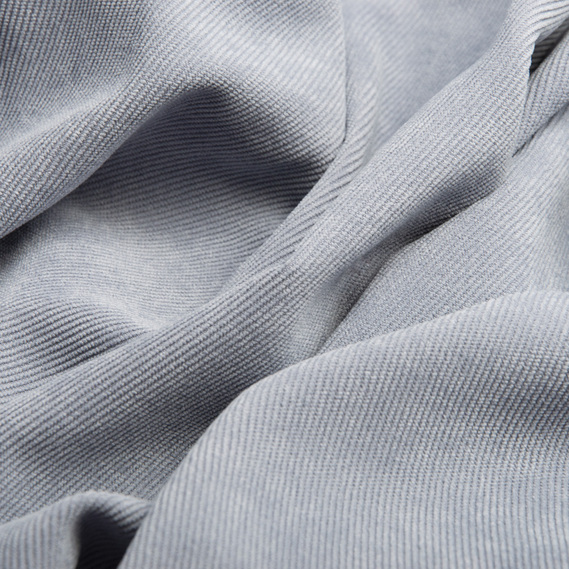 Тканина вельвет Кентуккі V-26(1093)св/сірий, фото 2