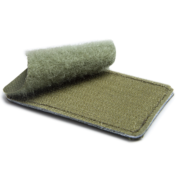 Шеврон на липучці Не души гуся на хакі 5х8 см, вишитий патч, фото 6