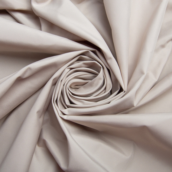 Ткань плащевая однотонная V-1272 св/беж, фото 1 Ткань плащевая однотонная V-1272 св/беж, фото 1