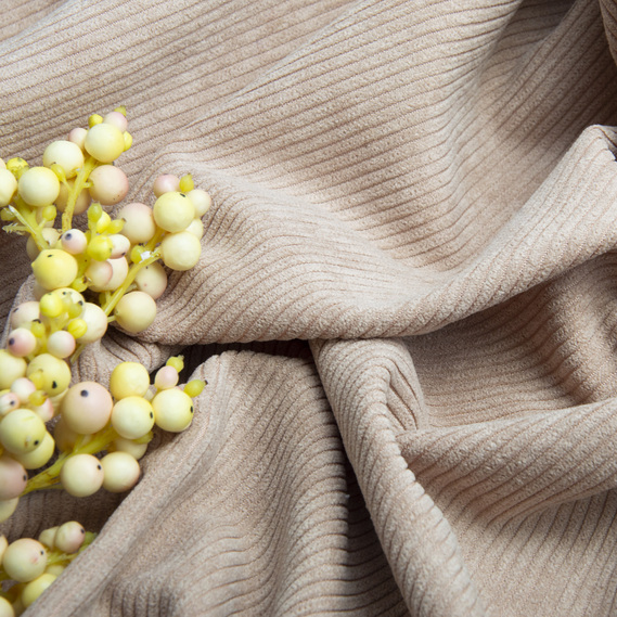 The fabric is velvet Manchester V-1046 беж, фото 3