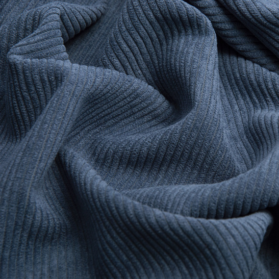 The fabric is velvet Manchester V-1416 денім, фото 2