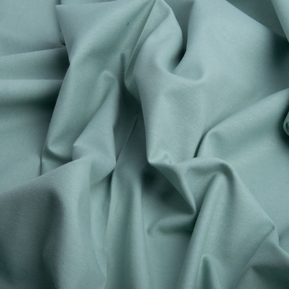 Ткань декоративная хлопок с водоотталкивающей пропиткой, 180 см, 215 гр/м2, для скатертей, штор, декора DRM-4950 світлий ментол, фото 2 Ткань декоративная хлопок с водоотталкивающей пропиткой, 180 см, 215 гр/м2, для скатертей, штор, декора DRM-4950 світлий ментол, фото 2