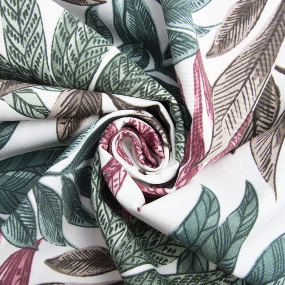 Тканина декоративна бавовняна Прем`єр Амазонка V-002 фрез зелений, фото 1