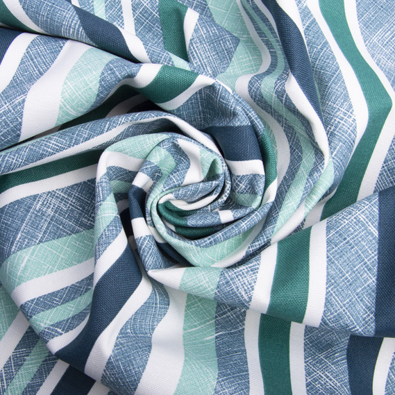 Decorative fabric with water-repellent impregnation V-05 бірюза, фото 1