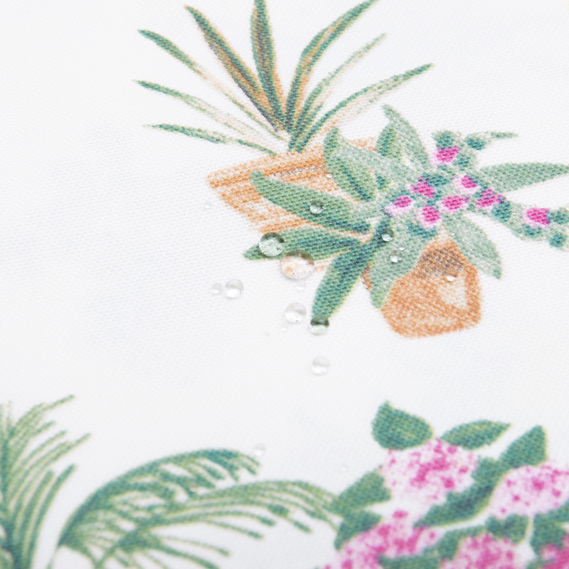 Тканина декоративна Гарден бавовна з водовідштовхувальним просоченням для скатертин, штор, декору V-01, фото 4