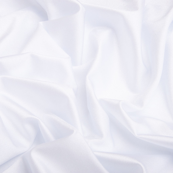 Тканина біфлекс блиск однотонний V-2 (1002) білий, фото 2