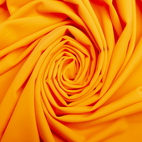 Ткань бифлекс матовый однотонный V-20(1390) неон помаранч, фото 1 Ткань бифлекс матовый однотонный V-20(1390) неон помаранч, фото 1