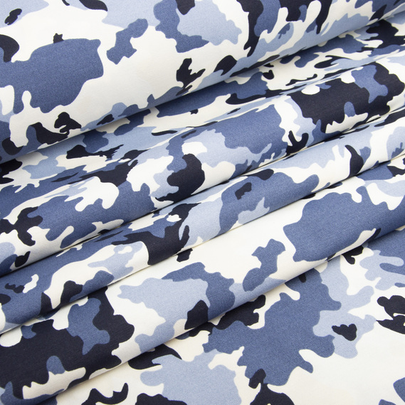 Fabric decorative cotton Premier V-33 денім, фото 3 Fabric decorative cotton Premier V-33 денім, фото 3