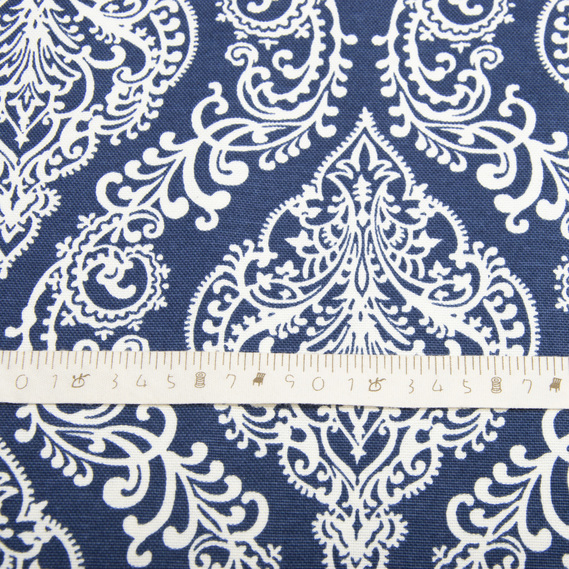 Decorative fabric with water-repellent impregnation V-006 темно синя, фото 6