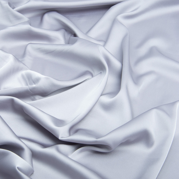 Armani Silk Satin Fabric св/сірий, фото 2