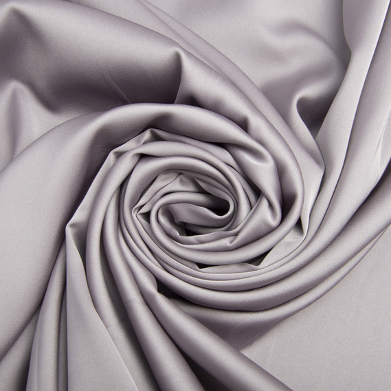 Тканина шовк сатин Armani 145 см 98 гр/м2, блискуча тканина для вечірніх суконь, блуз атласна, шовкова V-15 сірий, фото 1 Тканина шовк сатин Armani 145 см 98 гр/м2, блискуча тканина для вечірніх суконь, блуз атласна, шовкова V-15 сірий, фото 1
