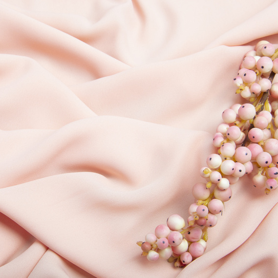 Chiffon crepe fabric 150 cm lightweight, airy, matte, for dresses, skirts, blouses, children’s clothing персик, фото 3 Chiffon crepe fabric 150 cm lightweight, airy, matte, for dresses, skirts, blouses, children’s clothing персик, фото 3