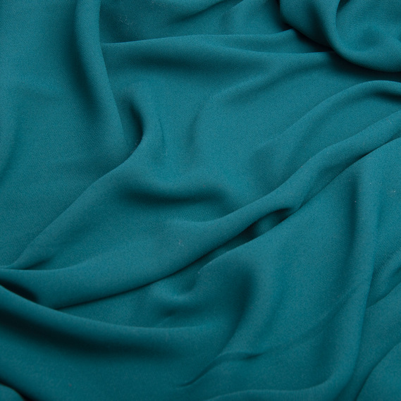 Chiffon crepe fabric 150 cm lightweight, airy, matte, for dresses, skirts, blouses, children’s clothing смарагд, фото 2 Chiffon crepe fabric 150 cm lightweight, airy, matte, for dresses, skirts, blouses, children’s clothing смарагд, фото 2