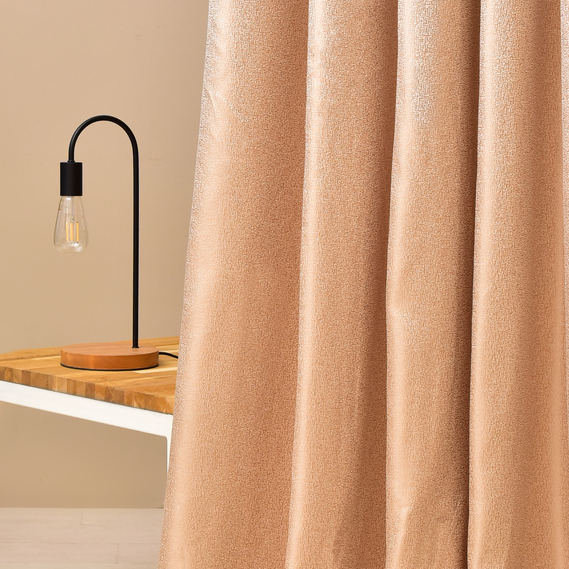 Тканина портьєрна Маркізет V-401 беж, фото 5