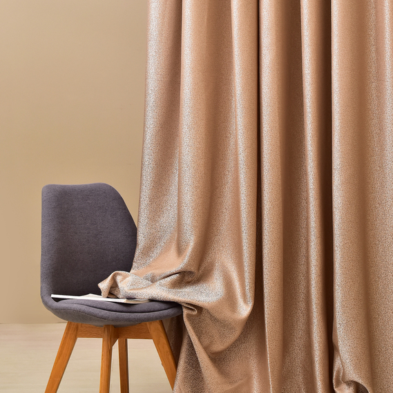 Marquisette Curtain Fabric V-102 т/беж, фото 4