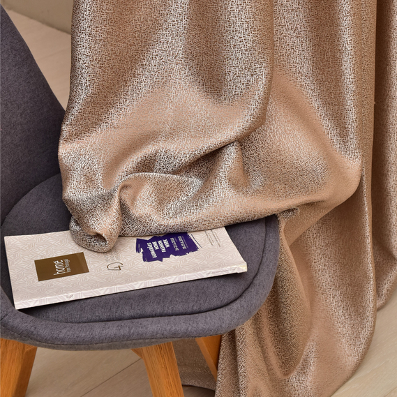 Marquisette Curtain Fabric V-102 т/беж, фото 5