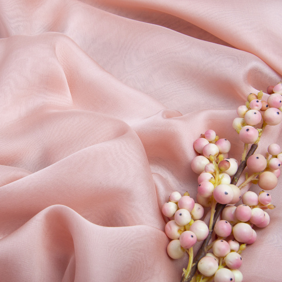 Natural Silk Chiffon Fabric св/фрез, фото 3