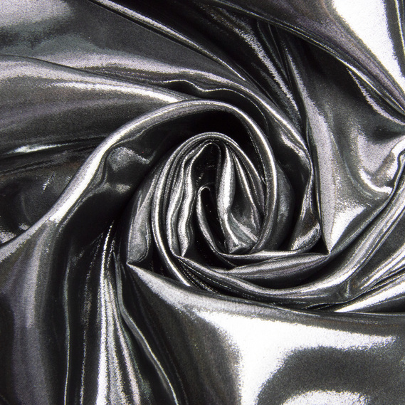 Silk Parcha (Parchment) Laser Fabric срібло , фото 1