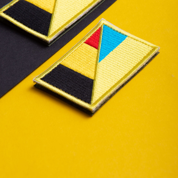 Набір шевронів 2 шт з липучкою Прапор України та Бельгії 5х8 см, фото 9 Набір шевронів 2 шт з липучкою Прапор України та Бельгії 5х8 см, фото 9