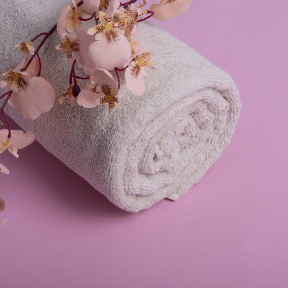 Terry towel 70х140 cm Natalie pl 360 g/m2 беж, фото 4