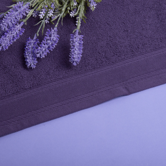 Terry towel 50x90 cm Natalie pl 360 g/m2 фіолет, фото 5