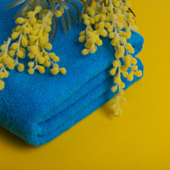 Terry towel 50x90 cm Natalie pl 360 g/m2 бірюза, фото 4