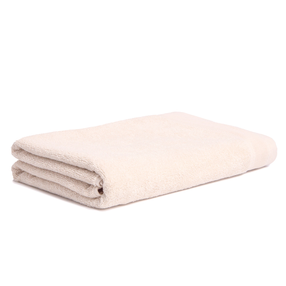 Полотенце махровое 70х140 см Ідеал пл 450 грм/м2 беж, фото 1