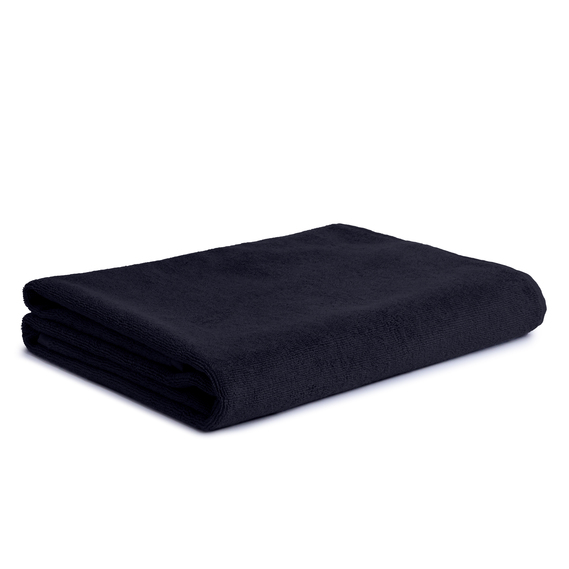 Terry towel 70х140 cm 450 g/m2 чорний, фото 1